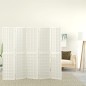 vidaXL 5-tlg. Paravent Japanischer Stil Faltbar 200x170 cm Weiß vidaXL 5-tlg. Paravent Japanischer Stil Faltbar 200x170 cm Weiß
