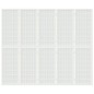 vidaXL 5-tlg. Paravent Japanischer Stil Faltbar 200x170 cm Weiß vidaXL 5-tlg. Paravent Japanischer Stil Faltbar 200x170 cm Weiß
