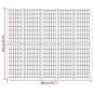 vidaXL 5-tlg. Paravent Japanischer Stil Faltbar 200x170 cm Weiß vidaXL 5-tlg. Paravent Japanischer Stil Faltbar 200x170 cm Weiß