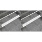 vidaXL Lineare Duschrinnen 2 Stk. Blasen 930 x 140 mm Edelstahl vidaXL Lineare Duschrinnen 2 Stk. Blasen 930 x 140 mm Edelstahl