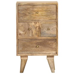 vidaXL Nachttisch 36x30x60 cm Mango Massivholz
