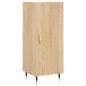 vidaXL Sideboard Sonoma-Eiche 34,5x34x90 cm Holzwerkstoff vidaXL Sideboard Sonoma-Eiche 34,5x34x90 cm Holzwerkstoff