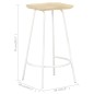 vidaXL Barhocker 4 Stk. Mango Massivholz vidaXL Barhocker 4 Stk. Mango Massivholz