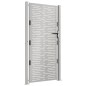 vidaXL Gartentor 105x205 cm Cortenstahl Quadratisches Design vidaXL Gartentor 105x205 cm Cortenstahl Quadratisches Design
