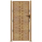 vidaXL Gartentor 105x205 cm Cortenstahl Quadratisches Design vidaXL Gartentor 105x205 cm Cortenstahl Quadratisches Design