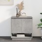 vidaXL Sideboard Betongrau 70x41x75 cm Holzwerkstoff vidaXL Sideboard Betongrau 70x41x75 cm Holzwerkstoff
