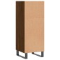 vidaXL Sideboard Braun Eichen-Optik 34,5x32,5x90 cm Holzwerkstoff vidaXL Sideboard Braun Eichen-Optik 34,5x32,5x90 cm Holzwerkstoff