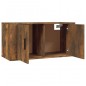 vidaXL TV-Wandschränke 2 Stk. Räuchereiche 80x34,5x40 cm vidaXL TV-Wandschränke 2 Stk. Räuchereiche 80x34,5x40 cm