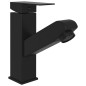 vidaXL Waschbeckenarmatur mit Herausziehbarer Brause Schwarz 157x172 mm vidaXL Waschbeckenarmatur mit Herausziehbarer Brause Schwarz 157x172 mm