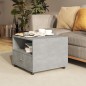 vidaXL Couchtisch Betongrau 55x55x40 cm Holzwerkstoff vidaXL Couchtisch Betongrau 55x55x40 cm Holzwerkstoff