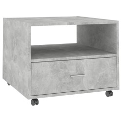 vidaXL Couchtisch Betongrau 55x55x40 cm Holzwerkstoff 