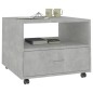 vidaXL Couchtisch Betongrau 55x55x40 cm Holzwerkstoff vidaXL Couchtisch Betongrau 55x55x40 cm Holzwerkstoff