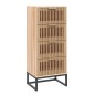 vidaXL Highboard 40x30x95 cm Holzwerkstoff vidaXL Highboard 40x30x95 cm Holzwerkstoff