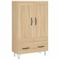 vidaXL Highboard Sonoma-Eiche 69,5x31x115 cm Holzwerkstoff vidaXL Highboard Sonoma-Eiche 69,5x31x115 cm Holzwerkstoff