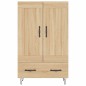 vidaXL Highboard Sonoma-Eiche 69,5x31x115 cm Holzwerkstoff vidaXL Highboard Sonoma-Eiche 69,5x31x115 cm Holzwerkstoff