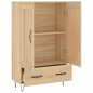vidaXL Highboard Sonoma-Eiche 69,5x31x115 cm Holzwerkstoff vidaXL Highboard Sonoma-Eiche 69,5x31x115 cm Holzwerkstoff