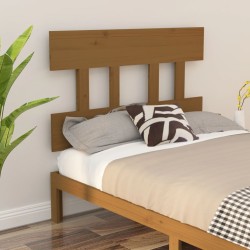 vidaXL Kopfteil Honigbraun 93,5x3x81 cm Massivholz Kiefer