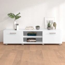vidaXL TV-Schrank Weiß 140x40x35cm Holzwerkstoff
