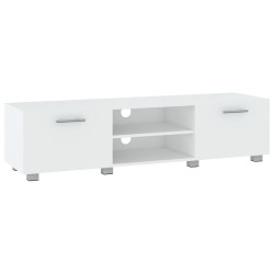 vidaXL TV-Schrank Weiß 140x40x35cm Holzwerkstoff