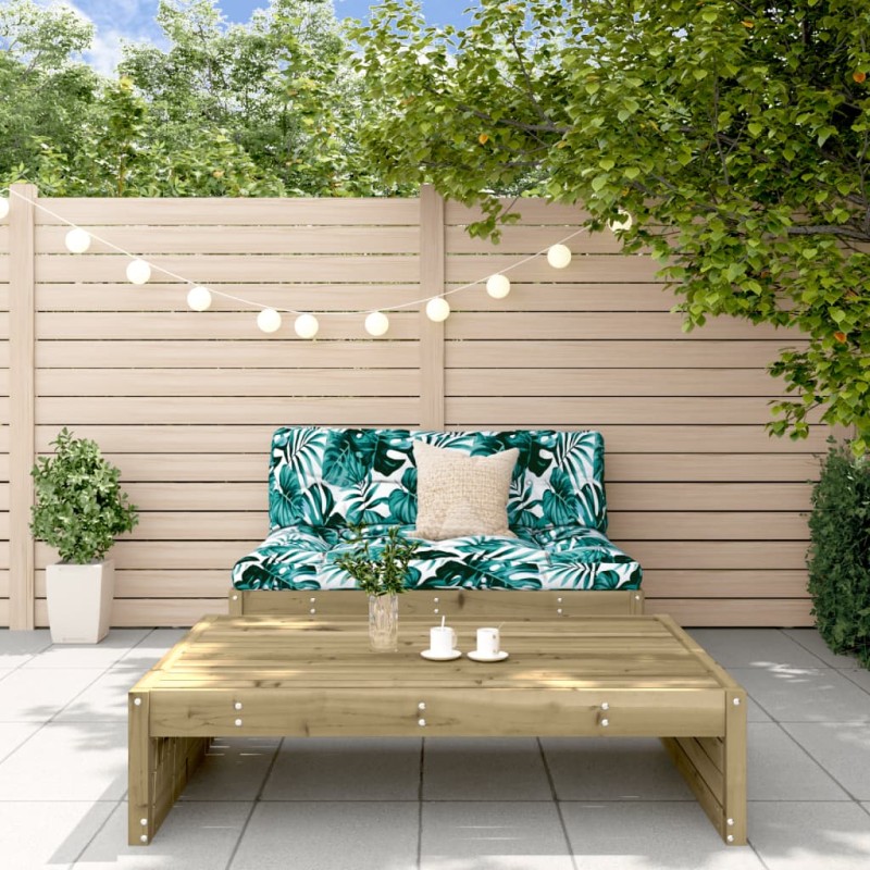 vidaXL 2-tlg. Garten-Lounge-Set mit Kissen Imprägniertes Kiefernholz vidaXL 2-tlg. Garten-Lounge-Set mit Kissen Imprägniertes Kiefernholz