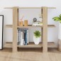 vidaXL Bücherregal/Raumteiler Sonoma-Eiche 100×30×87 cm vidaXL Bücherregal/Raumteiler Sonoma-Eiche 100×30×87 cm