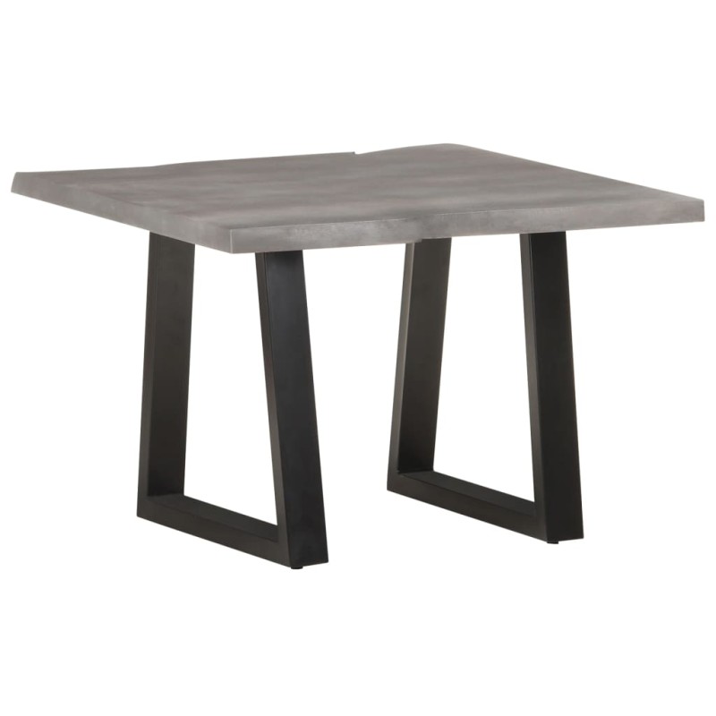vidaXL Couchtisch mit Baumkanten 60x60x40 cm Massivholz Akazie vidaXL Couchtisch mit Baumkanten 60x60x40 cm Massivholz Akazie