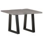 vidaXL Couchtisch mit Baumkanten 60x60x40 cm Massivholz Akazie vidaXL Couchtisch mit Baumkanten 60x60x40 cm Massivholz Akazie