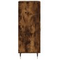 vidaXL Sideboard Räuchereiche 34,5x34x90 cm Holzwerkstoff vidaXL Sideboard Räuchereiche 34,5x34x90 cm Holzwerkstoff