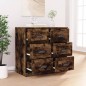 vidaXL Sideboard Räuchereiche 70x35,5x67,5 cm Holzwerkstoff vidaXL Sideboard Räuchereiche 70x35,5x67,5 cm Holzwerkstoff