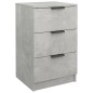 vidaXL Nachttisch Betongrau 40x36x65 cm vidaXL Nachttisch Betongrau 40x36x65 cm