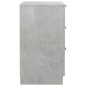 vidaXL Nachttisch Betongrau 40x36x65 cm vidaXL Nachttisch Betongrau 40x36x65 cm