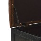 Aufbewahrungsbank Massivholz Kunstleder 80,5x41x50 cm Aufbewahrungsbank Massivholz Kunstleder 80,5x41x50 cm