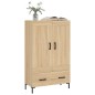 vidaXL Highboard Sonoma-Eiche 69,5x31x115 cm Holzwerkstoff vidaXL Highboard Sonoma-Eiche 69,5x31x115 cm Holzwerkstoff