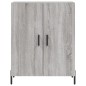 vidaXL Sideboard Grau Sonoma 69,5x34x90 cm Holzwerkstoff vidaXL Sideboard Grau Sonoma 69,5x34x90 cm Holzwerkstoff