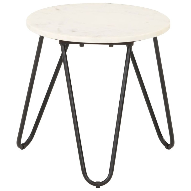 vidaXL Couchtisch Weiß 40×40×40 cm Echtstein in Marmoroptik vidaXL Couchtisch Weiß 40×40×40 cm Echtstein in Marmoroptik