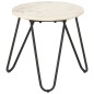vidaXL Couchtisch Weiß 40×40×40 cm Echtstein in Marmoroptik vidaXL Couchtisch Weiß 40×40×40 cm Echtstein in Marmoroptik