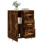 vidaXL Sideboard Räuchereiche 69,5x34x90 cm Holzwerkstoff vidaXL Sideboard Räuchereiche 69,5x34x90 cm Holzwerkstoff