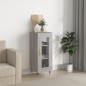 vidaXL Sideboard Grau Sonoma 34,5x34x90 cm Holzwerkstoff vidaXL Sideboard Grau Sonoma 34,5x34x90 cm Holzwerkstoff