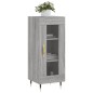 vidaXL Sideboard Grau Sonoma 34,5x34x90 cm Holzwerkstoff vidaXL Sideboard Grau Sonoma 34,5x34x90 cm Holzwerkstoff