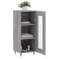 vidaXL Sideboard Grau Sonoma 34,5x34x90 cm Holzwerkstoff vidaXL Sideboard Grau Sonoma 34,5x34x90 cm Holzwerkstoff