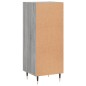 vidaXL Sideboard Grau Sonoma 34,5x34x90 cm Holzwerkstoff vidaXL Sideboard Grau Sonoma 34,5x34x90 cm Holzwerkstoff