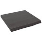 vidaXL Waschtischplatte Dunkelgrau 40x40x4 cm Massivholz Behandelt vidaXL Waschtischplatte Dunkelgrau 40x40x4 cm Massivholz Behandelt