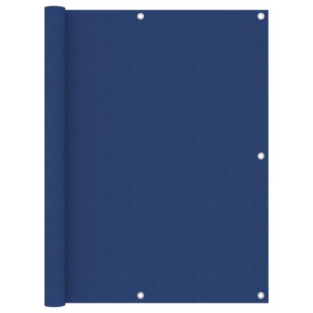vidaXL Balkon-Sichtschutz Blau 120x400 cm Oxford-Gewebe