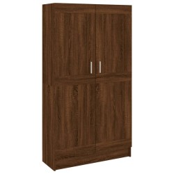 vidaXL Bücherschrank Braun Eichen-Optik 82,5x30,5x150 cm Holzwerkstoff