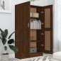 vidaXL Bücherschrank Braun Eichen-Optik 82,5x30,5x150 cm Holzwerkstoff vidaXL Bücherschrank Braun Eichen-Optik 82,5x30,5x150 cm Holzwerkstoff