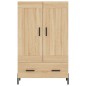 vidaXL Highboard Sonoma-Eiche 69,5x31x115 cm Holzwerkstoff vidaXL Highboard Sonoma-Eiche 69,5x31x115 cm Holzwerkstoff