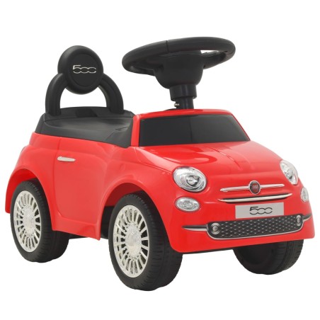 vidaXL Kinder-Aufsitzauto Fiat 500 Rot 