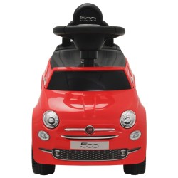 vidaXL Kinder-Aufsitzauto Fiat 500 Rot 
