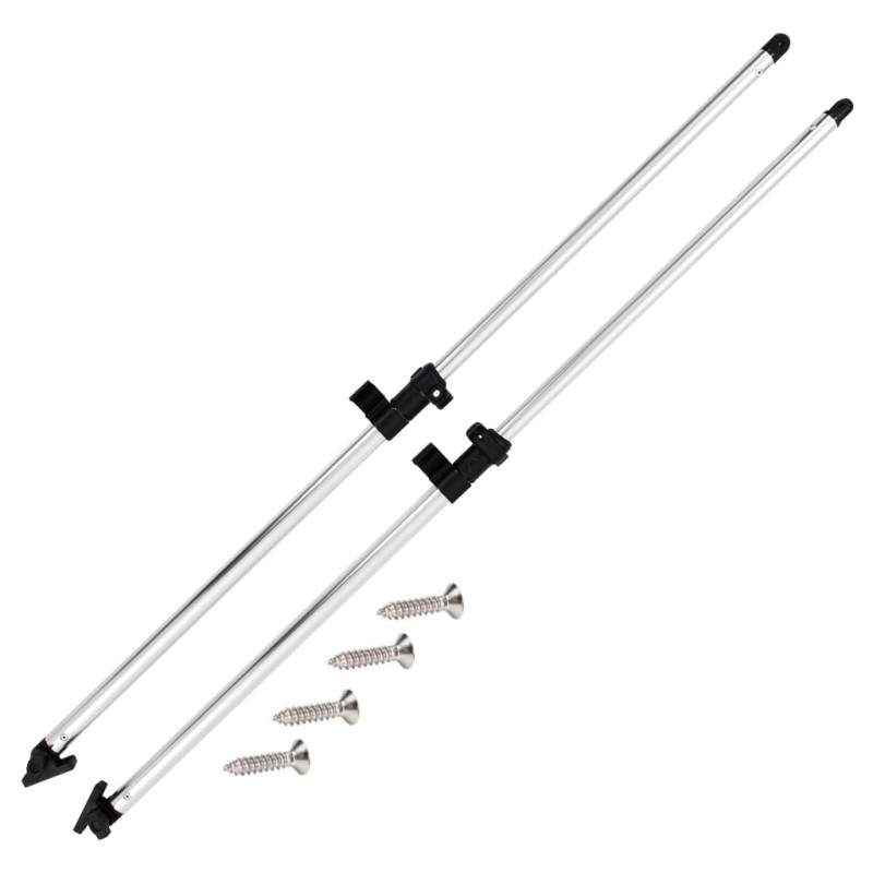 vidaXL Bimini Top Stützstangen 2 Stk. Aluminium vidaXL Bimini Top Stützstangen 2 Stk. Aluminium