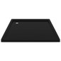 vidaXL Duschtasse ABS Quadratisch Schwarz 80x80 cm vidaXL Duschtasse ABS Quadratisch Schwarz 80x80 cm